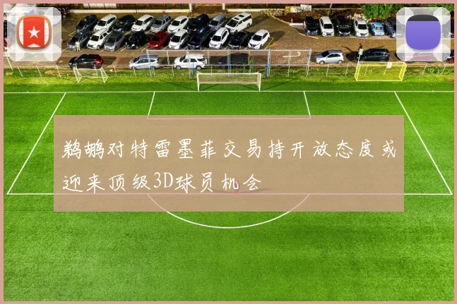 鹈鹕对特雷墨菲交易持开放态度或迎来顶级3D球员机会