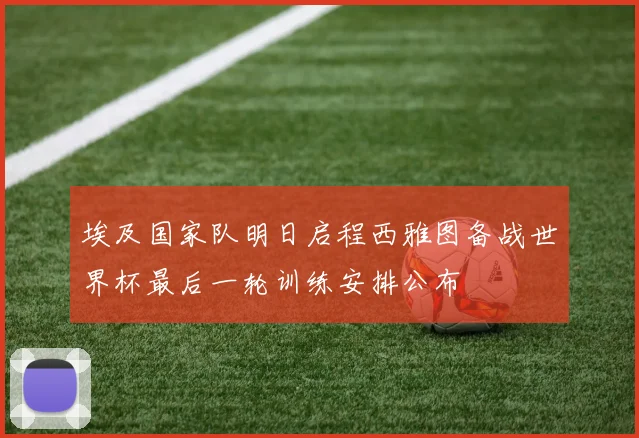 埃及国家队明日启程西雅图备战世界杯最后一轮训练安排公布